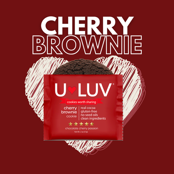 U-LUV Foods Cherry Brownie Cookie