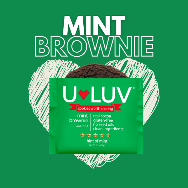 U-LUV Foods Mint Brownie Cookie